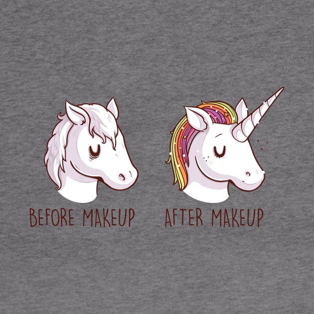 Before and After Makeup (Unicorn) by Naolito